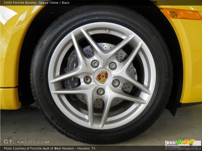 Speed Yellow / Black 2009 Porsche Boxster