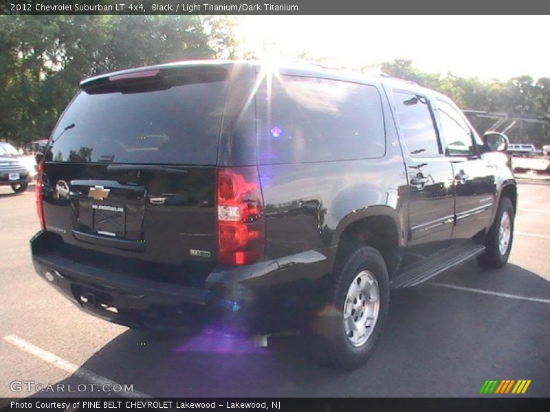 Black / Light Titanium/Dark Titanium 2012 Chevrolet Suburban LT 4x4