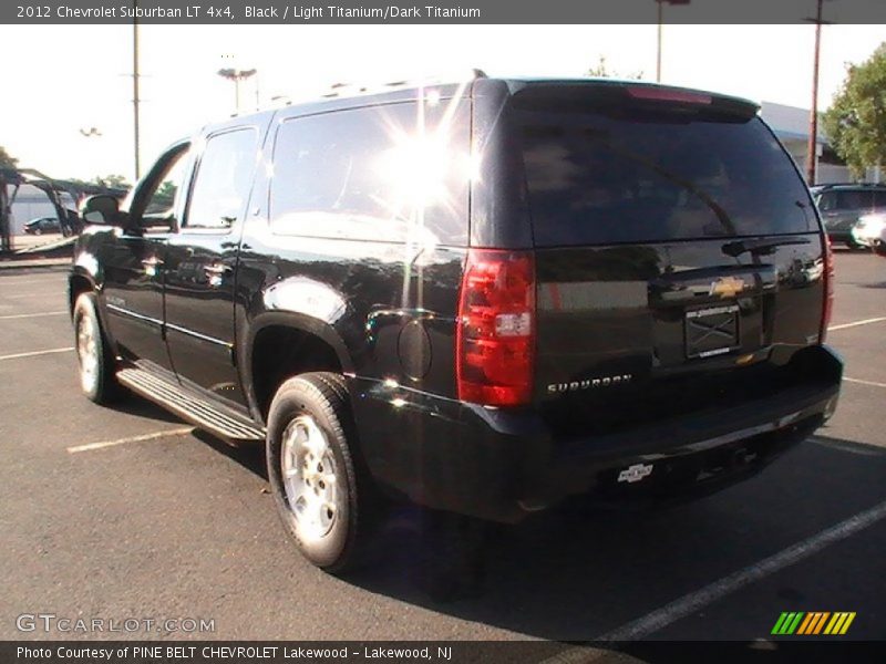 Black / Light Titanium/Dark Titanium 2012 Chevrolet Suburban LT 4x4