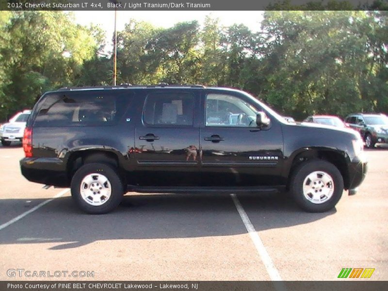 Black / Light Titanium/Dark Titanium 2012 Chevrolet Suburban LT 4x4