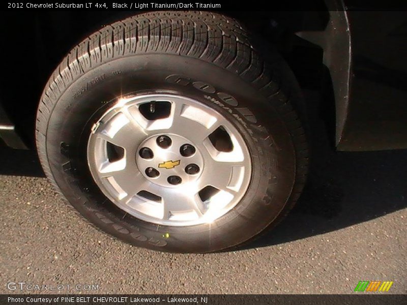 Black / Light Titanium/Dark Titanium 2012 Chevrolet Suburban LT 4x4