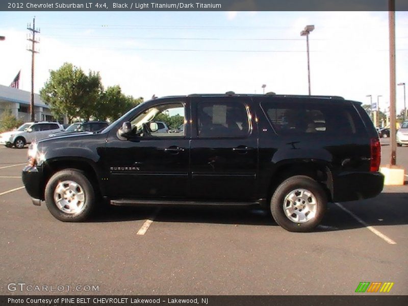 Black / Light Titanium/Dark Titanium 2012 Chevrolet Suburban LT 4x4