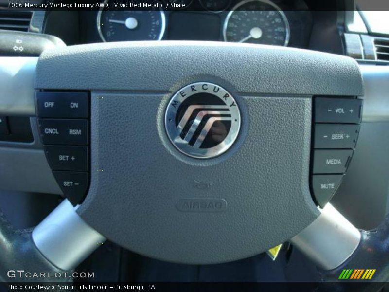 Vivid Red Metallic / Shale 2006 Mercury Montego Luxury AWD