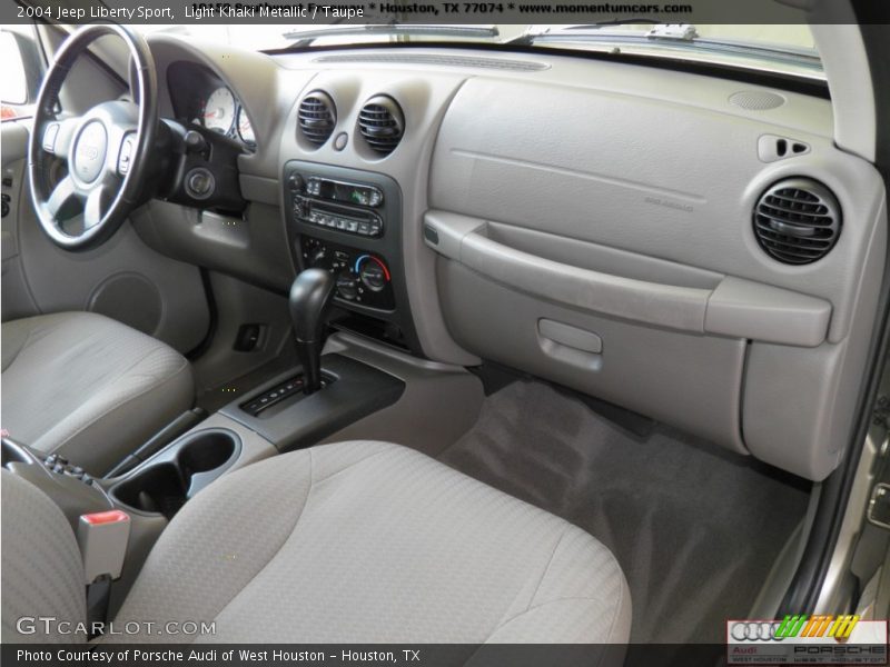 Light Khaki Metallic / Taupe 2004 Jeep Liberty Sport