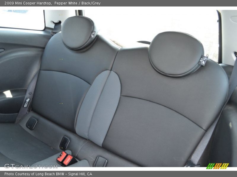 Pepper White / Black/Grey 2009 Mini Cooper Hardtop