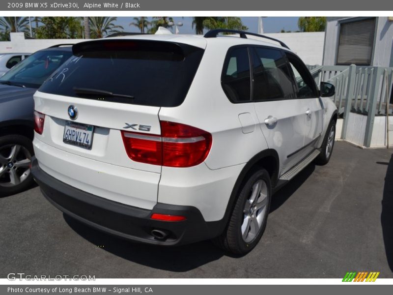 Alpine White / Black 2009 BMW X5 xDrive30i