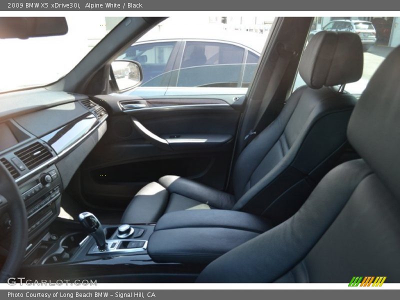 Alpine White / Black 2009 BMW X5 xDrive30i