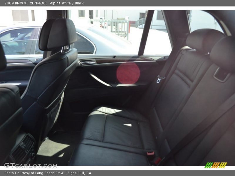 Alpine White / Black 2009 BMW X5 xDrive30i