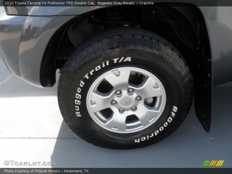 Magnetic Gray Metallic / Graphite 2010 Toyota Tacoma V6 PreRunner TRD Double Cab