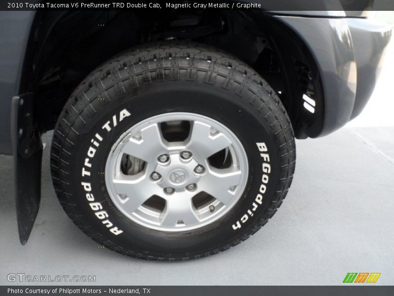 Magnetic Gray Metallic / Graphite 2010 Toyota Tacoma V6 PreRunner TRD Double Cab