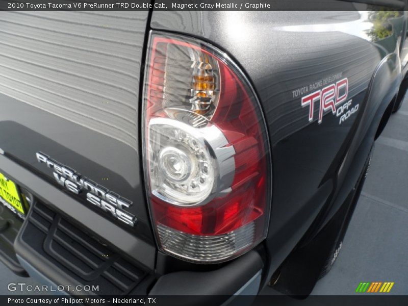 Magnetic Gray Metallic / Graphite 2010 Toyota Tacoma V6 PreRunner TRD Double Cab