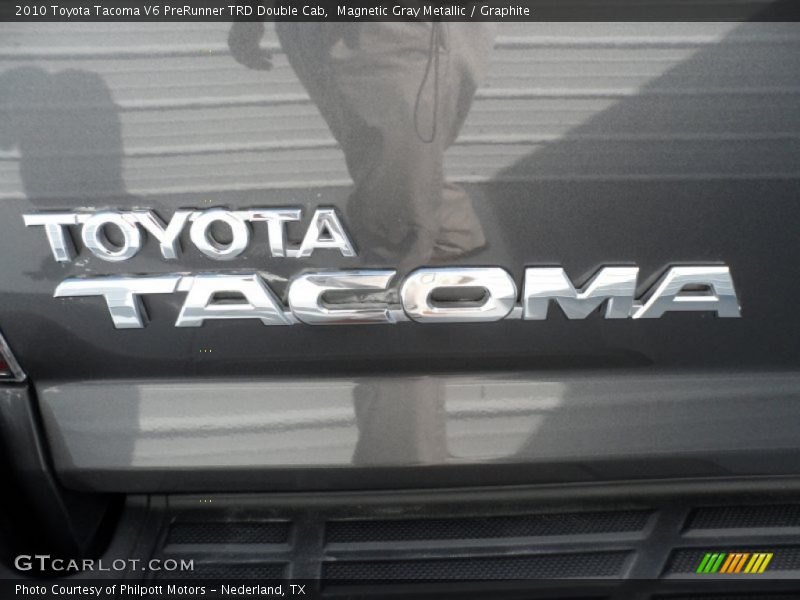 Magnetic Gray Metallic / Graphite 2010 Toyota Tacoma V6 PreRunner TRD Double Cab