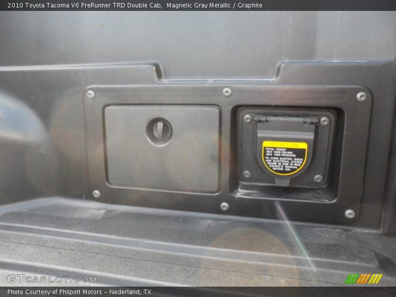 Magnetic Gray Metallic / Graphite 2010 Toyota Tacoma V6 PreRunner TRD Double Cab