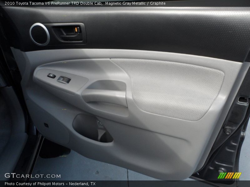 Magnetic Gray Metallic / Graphite 2010 Toyota Tacoma V6 PreRunner TRD Double Cab