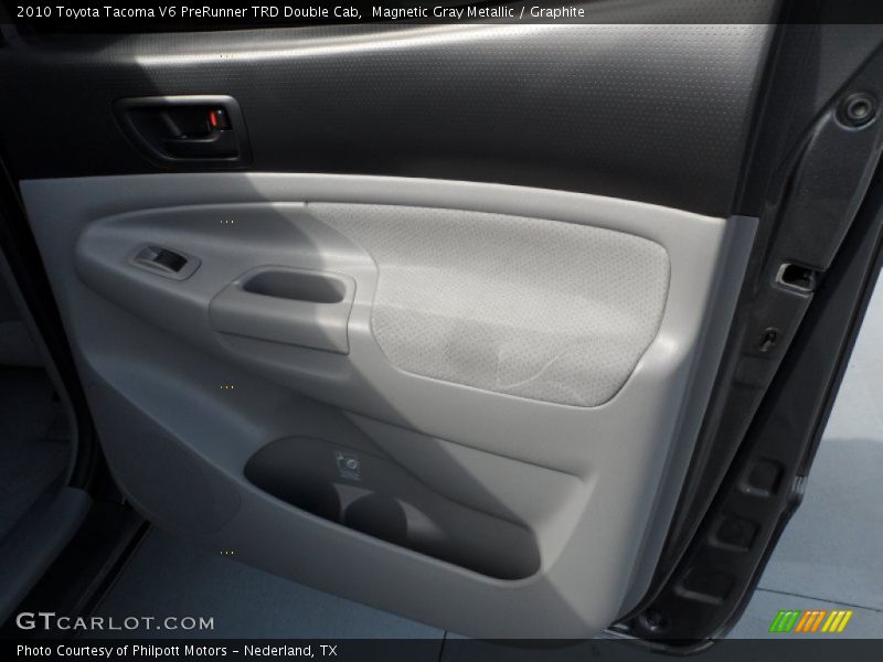 Magnetic Gray Metallic / Graphite 2010 Toyota Tacoma V6 PreRunner TRD Double Cab