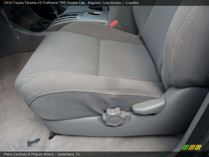 Magnetic Gray Metallic / Graphite 2010 Toyota Tacoma V6 PreRunner TRD Double Cab