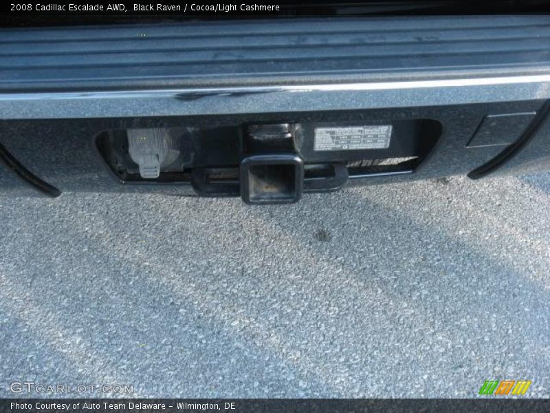 Black Raven / Cocoa/Light Cashmere 2008 Cadillac Escalade AWD