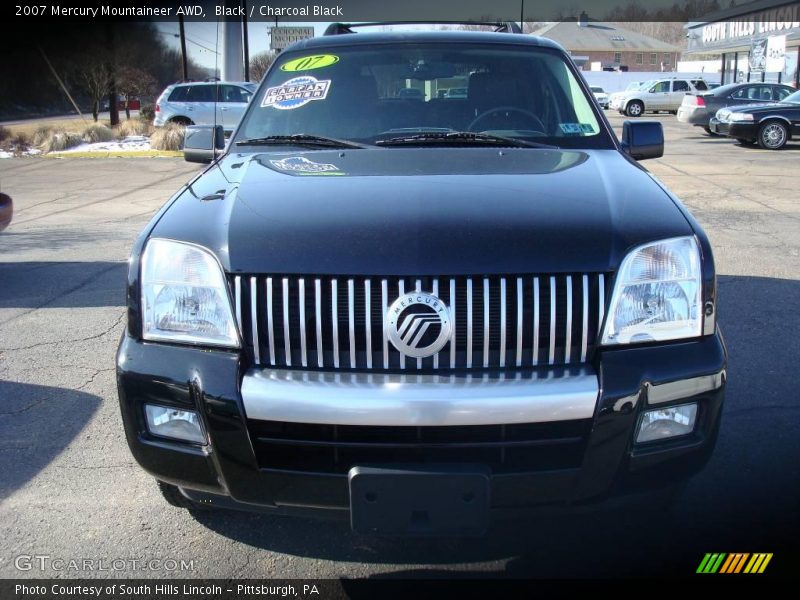 Black / Charcoal Black 2007 Mercury Mountaineer AWD