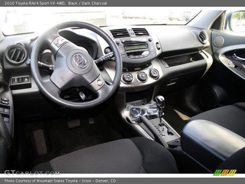 Black / Dark Charcoal 2010 Toyota RAV4 Sport V6 4WD