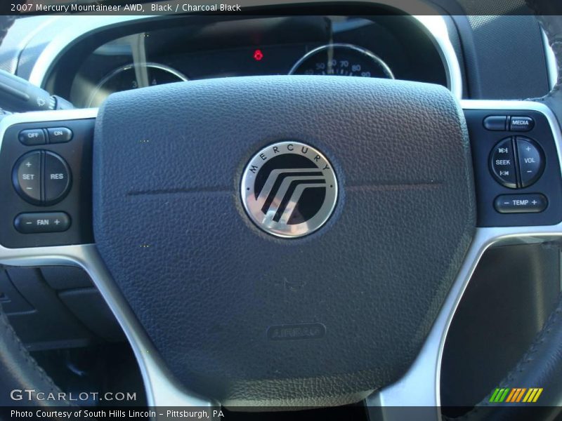 Black / Charcoal Black 2007 Mercury Mountaineer AWD