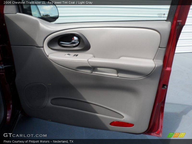 Red Jewel Tint Coat / Light Gray 2006 Chevrolet TrailBlazer LS