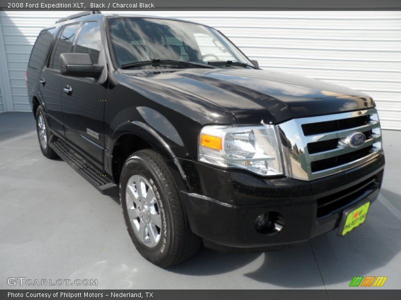 Black / Charcoal Black 2008 Ford Expedition XLT