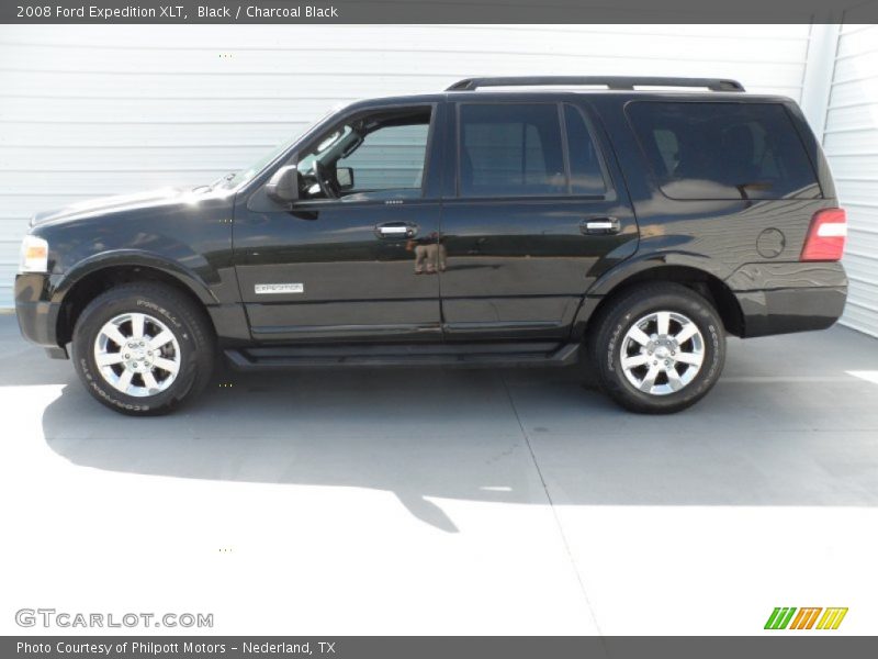 Black / Charcoal Black 2008 Ford Expedition XLT