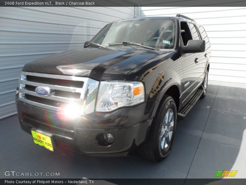 Black / Charcoal Black 2008 Ford Expedition XLT