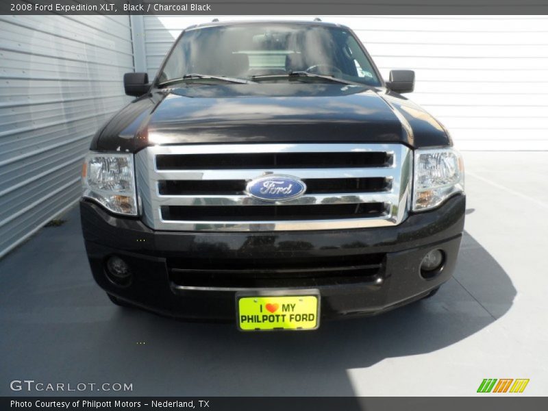 Black / Charcoal Black 2008 Ford Expedition XLT