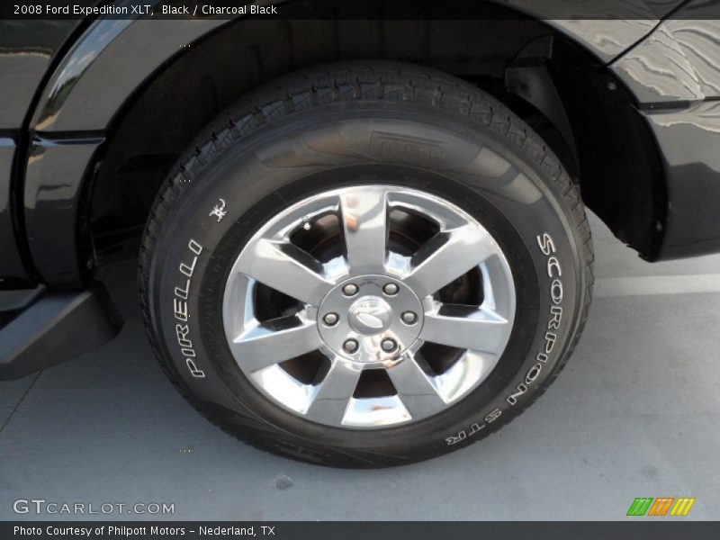 Black / Charcoal Black 2008 Ford Expedition XLT