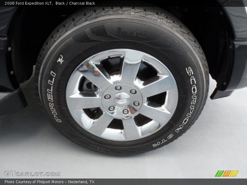 Black / Charcoal Black 2008 Ford Expedition XLT