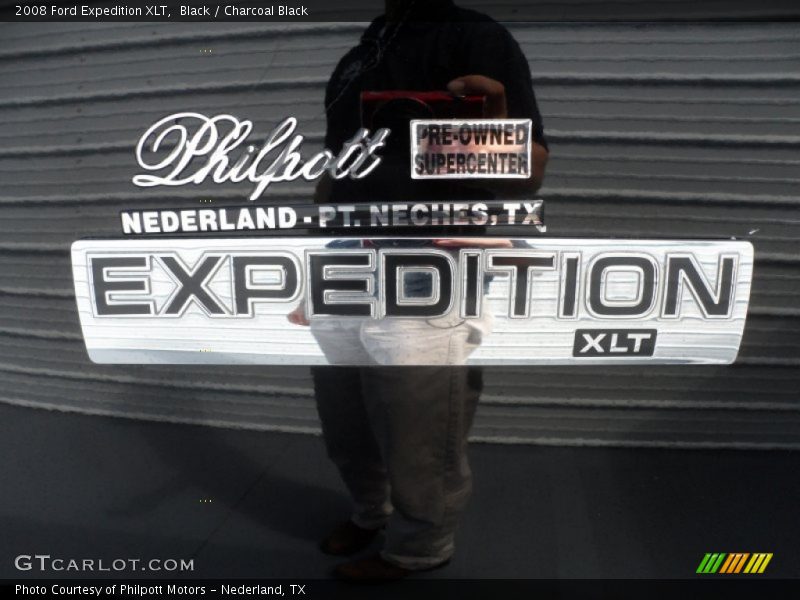 Black / Charcoal Black 2008 Ford Expedition XLT