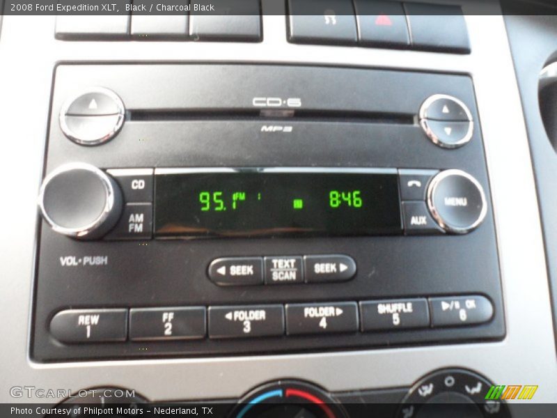 Black / Charcoal Black 2008 Ford Expedition XLT