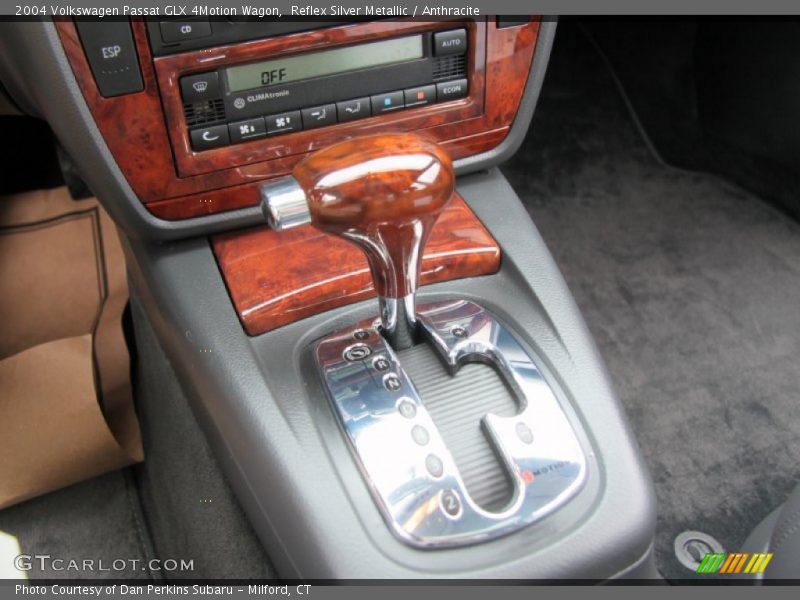  2004 Passat GLX 4Motion Wagon 5 Speed Automatic Shifter