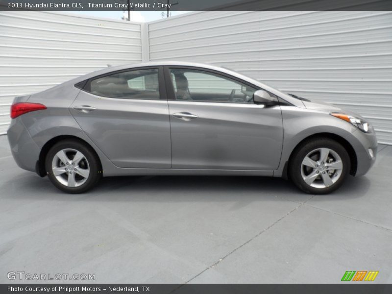 Titanium Gray Metallic / Gray 2013 Hyundai Elantra GLS