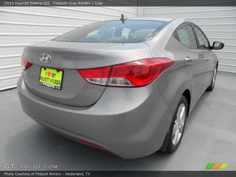 Titanium Gray Metallic / Gray 2013 Hyundai Elantra GLS