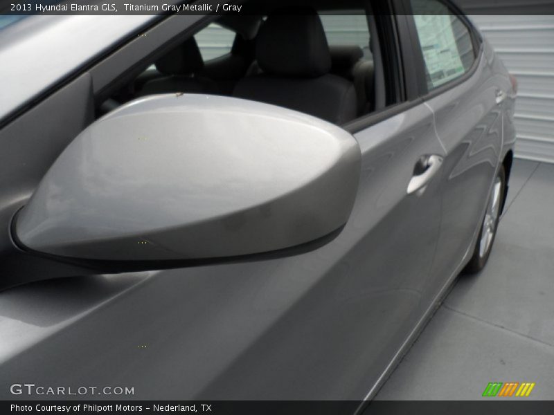 Titanium Gray Metallic / Gray 2013 Hyundai Elantra GLS
