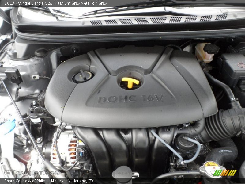 Titanium Gray Metallic / Gray 2013 Hyundai Elantra GLS