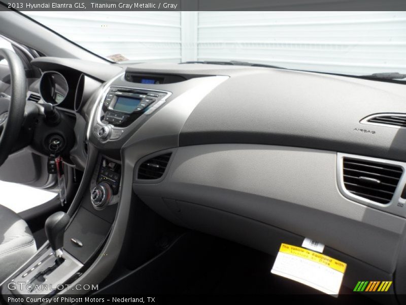 Titanium Gray Metallic / Gray 2013 Hyundai Elantra GLS