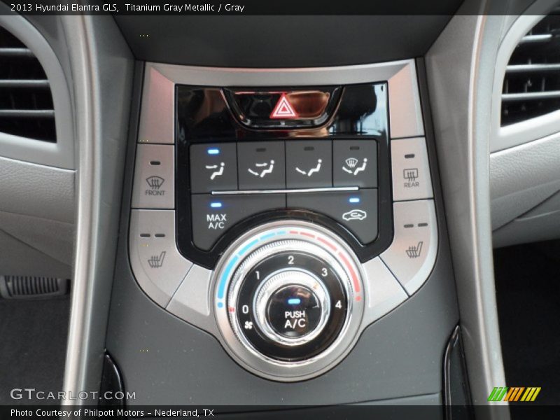 Titanium Gray Metallic / Gray 2013 Hyundai Elantra GLS