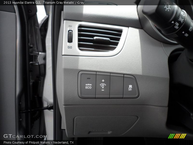 Titanium Gray Metallic / Gray 2013 Hyundai Elantra GLS