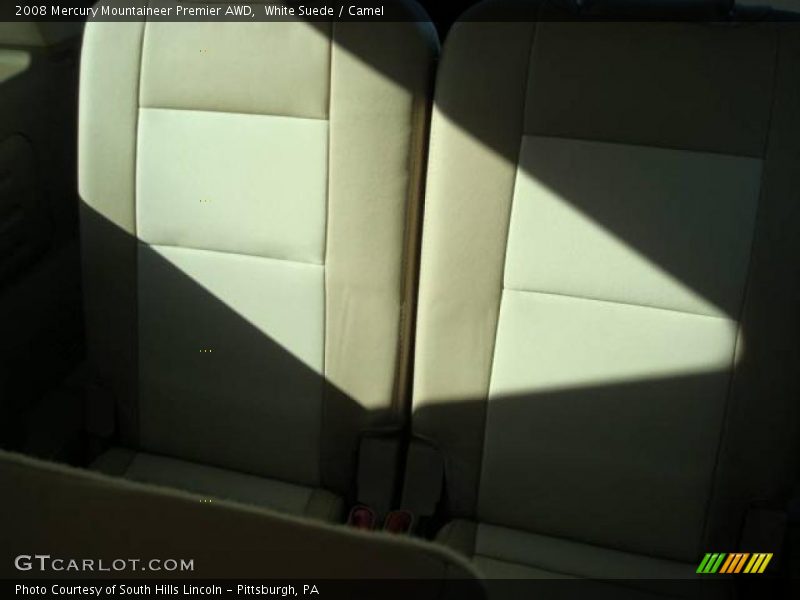 White Suede / Camel 2008 Mercury Mountaineer Premier AWD