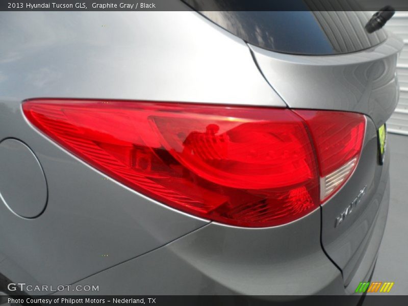 Graphite Gray / Black 2013 Hyundai Tucson GLS