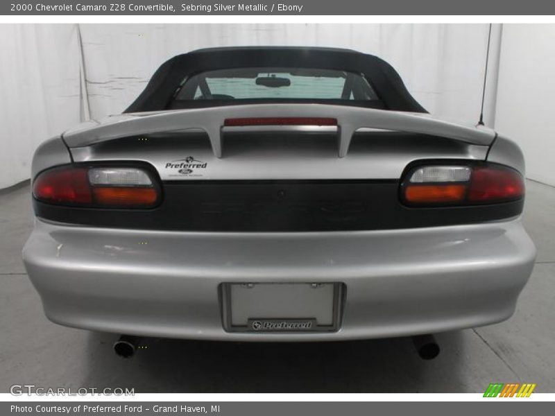Sebring Silver Metallic / Ebony 2000 Chevrolet Camaro Z28 Convertible
