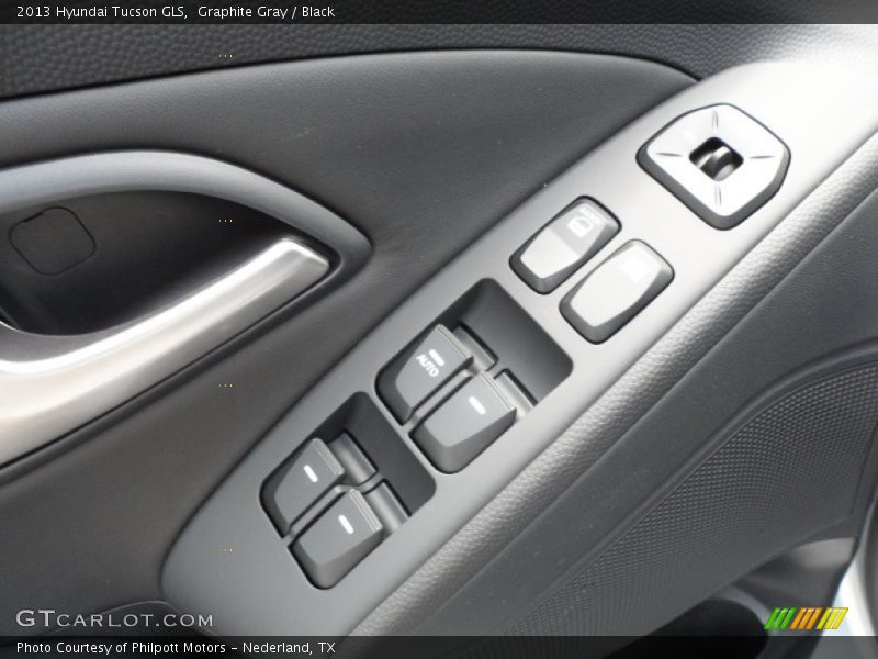 Graphite Gray / Black 2013 Hyundai Tucson GLS