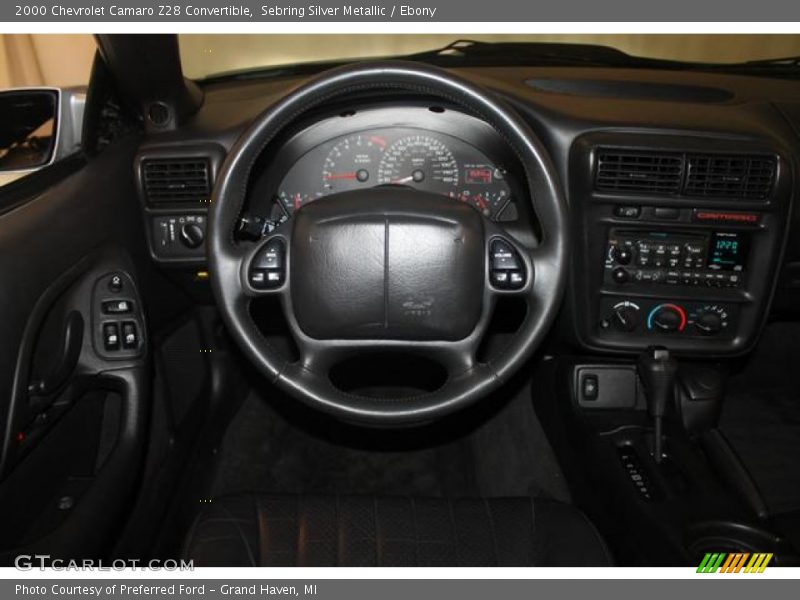 Sebring Silver Metallic / Ebony 2000 Chevrolet Camaro Z28 Convertible