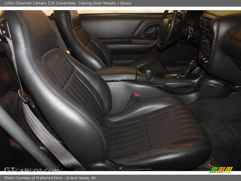 Sebring Silver Metallic / Ebony 2000 Chevrolet Camaro Z28 Convertible