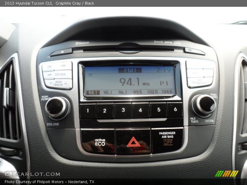 Graphite Gray / Black 2013 Hyundai Tucson GLS