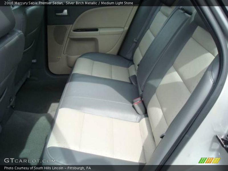 Silver Birch Metallic / Medium Light Stone 2008 Mercury Sable Premier Sedan