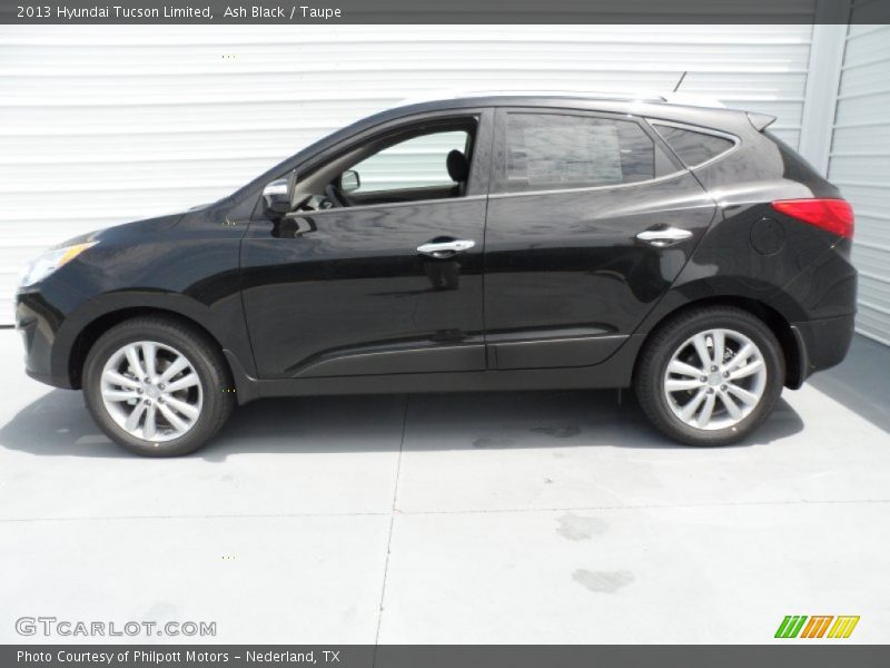 Ash Black / Taupe 2013 Hyundai Tucson Limited